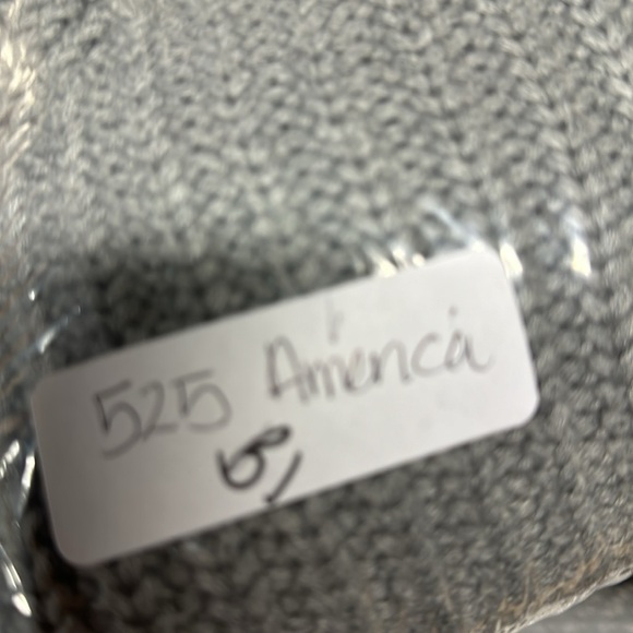 REVOLVE S 525 AMERICA chunky Gray oversized woman cowl fisherman core Sweater - Picture 12 of 13